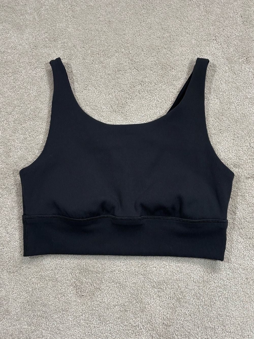 OFFLINE by Aerie Real Me XTRA Ribbed Sports Bra Athleisure Pilates Cutout Size L